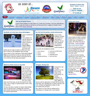 Leisure Skate Web Site